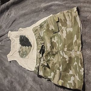 Girls top and bottom
